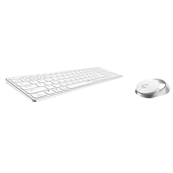 Keyboard/Mice Set 9750M Wireless Multi-Mode White