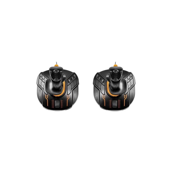 ThrustMaster T.16000M FCS Space Sim Duo - joystick - kabelansluten