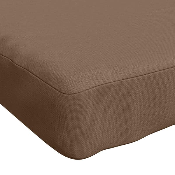 2-delade Bänk Kuddar VUGHT 2 st 100% Polyester Taupe