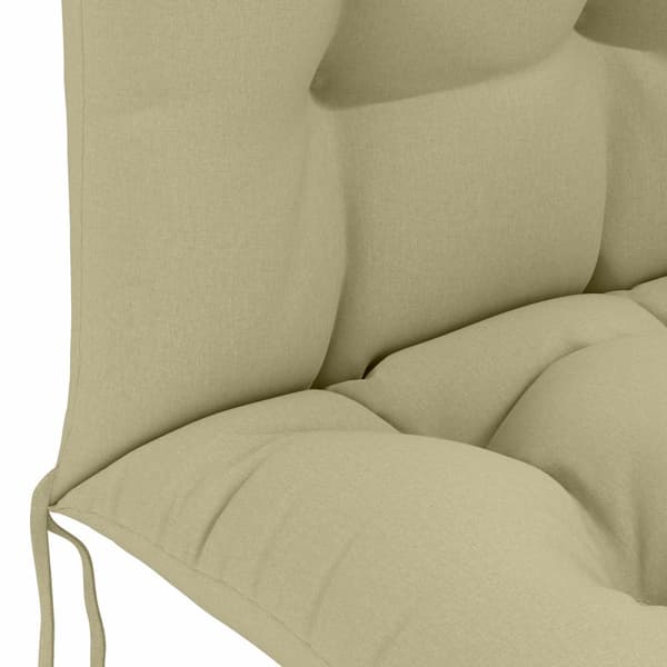 Solsängkudde PUTTEN 100% Polyester Ljusgrön 48 x 112 x 10 cm