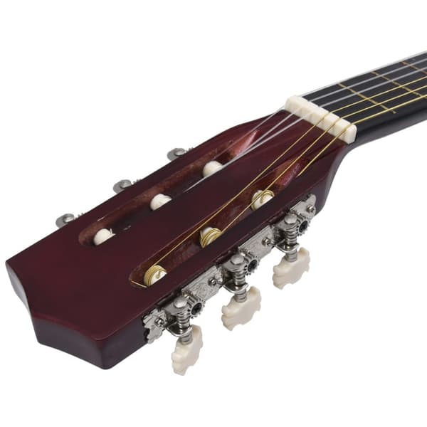 Gitarr för nybörjare med fodral klassisk 3/4 36"