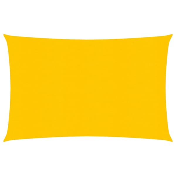 Solsegel 160 g/m² rektangulär gul 2x3,5 m HDPE