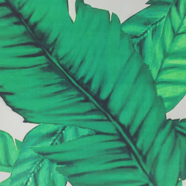 Hopfällbar solstol 3 Position Massiv Eukalyptus Trä Bladmönster