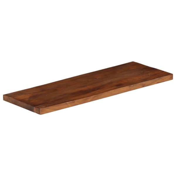 Bordsskiva 90x20x3,8 cm rektangulär massivt återvunnet trä
