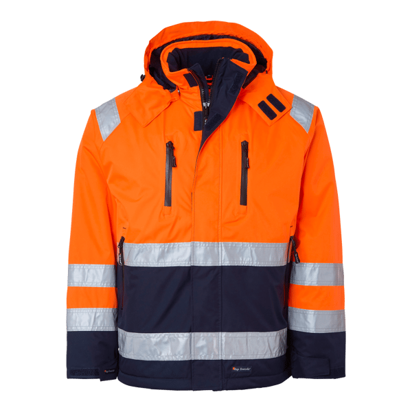 122 Jacket Fluorescent orange/navy Unisex