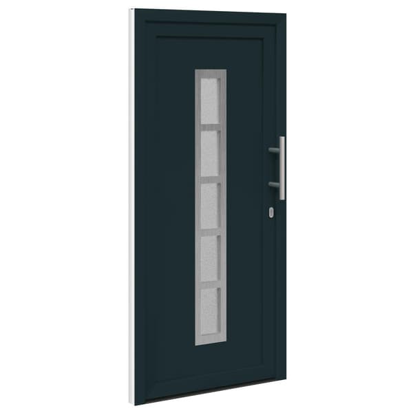 Framdörr Antracit 108 x 208 cm PVC