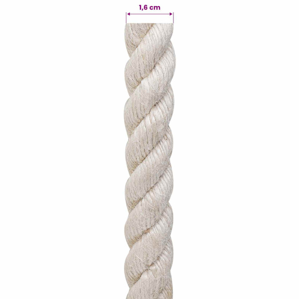 Juterep 16 Vit 100% Tossa jute