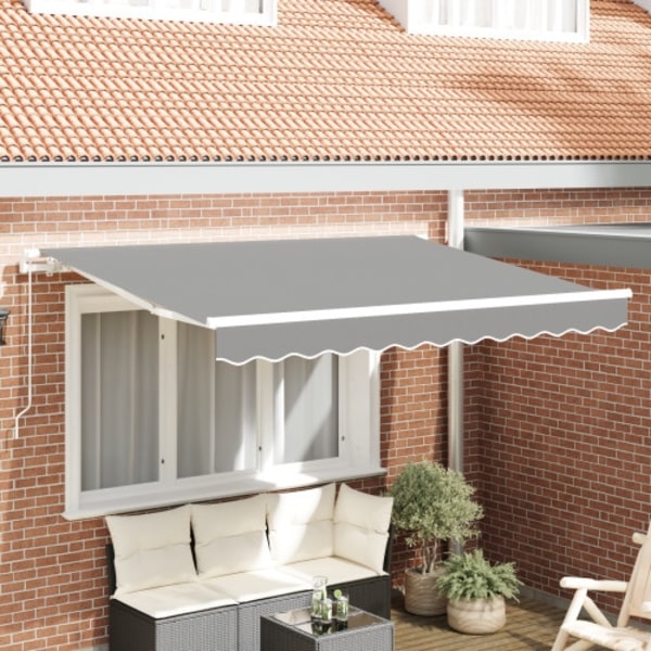 markisram infällbar manuell 3.5x2 m metall