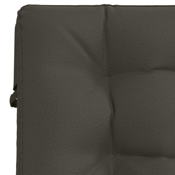 Solstol Kudde VIANEN 100% Polyester Antracit 200 x 80 x 8 cm