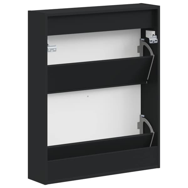 Väggmonterad skoskåp BREDA 71 x 17 x 86 cm Konstruerat trä