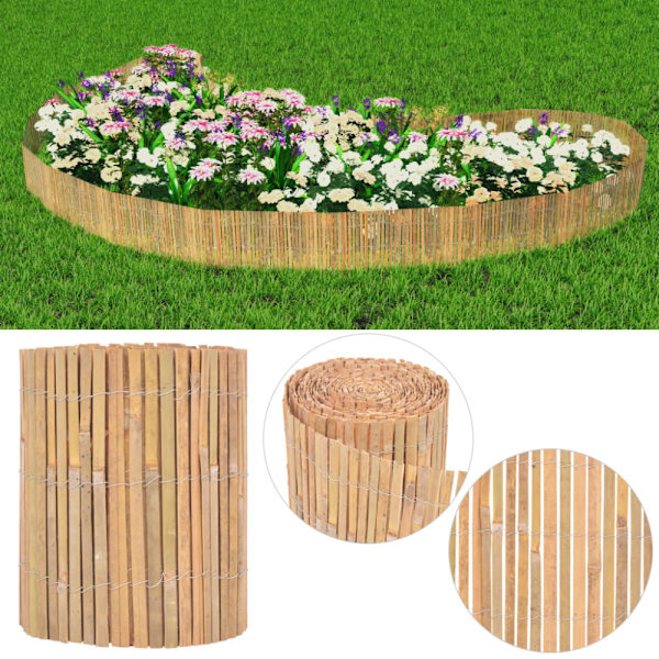 Stängsel bambu 1000x30 cm