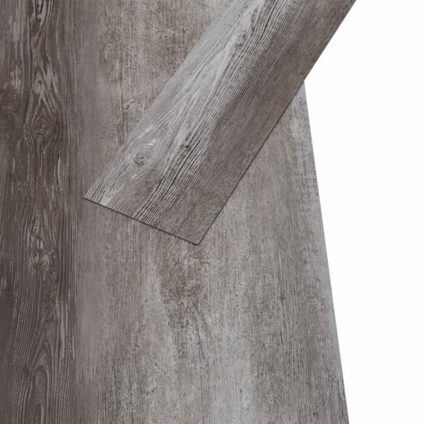 Golvplankor 36 pcs Brun 5,02 m² PVC