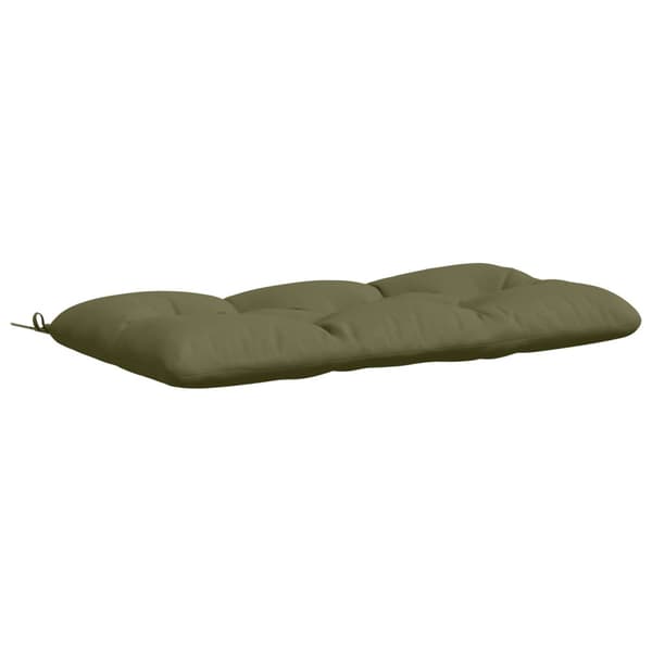 Bänk kudde VIANEN 100% Polyester Olivgrön 100 x 60 x 12 cm
