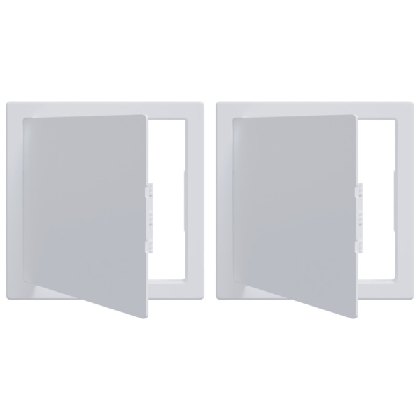 Åtkomstpaneler 2 pcs Vit 20 x 20 cm ABS Plast