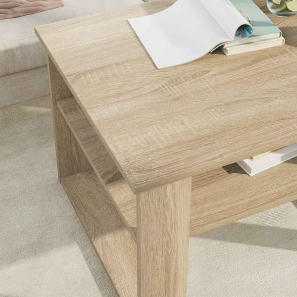 Kaffeebord Sonoma-ek 64 x 54 x 44 cm Konstruerat trä