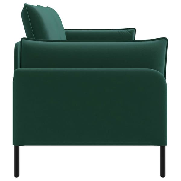 2-sits soffa 2-sits Mörkgrön 188 x 81 x 89 cm Sammet