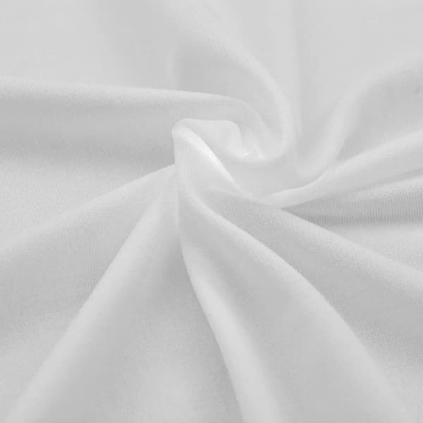 Bordsöverdrag stretch 2 st vit 183x76x74 cm