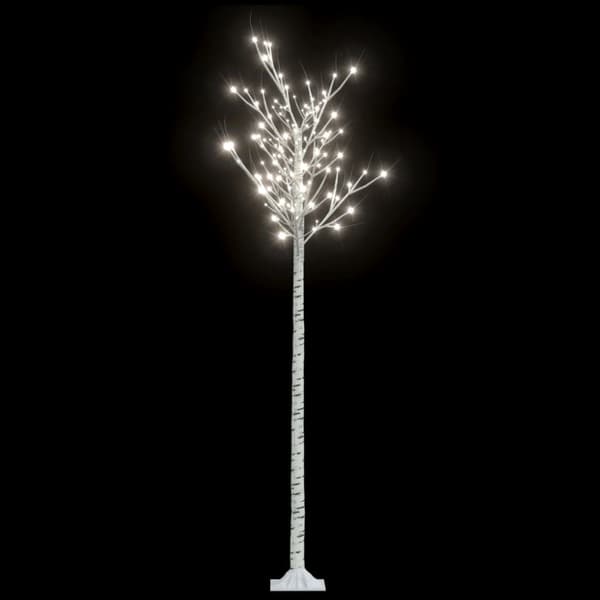 Plastgran 220 LED 2,2 m pil kallvitt ljus inomhus/utomhus