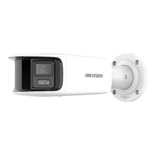 Hikvision Pro Series EasyIP 4.0 with ColorVu DS-2CD2T87G2P-LSU/SL - nätverksövervakning/panoramisk kamera - kula Vit