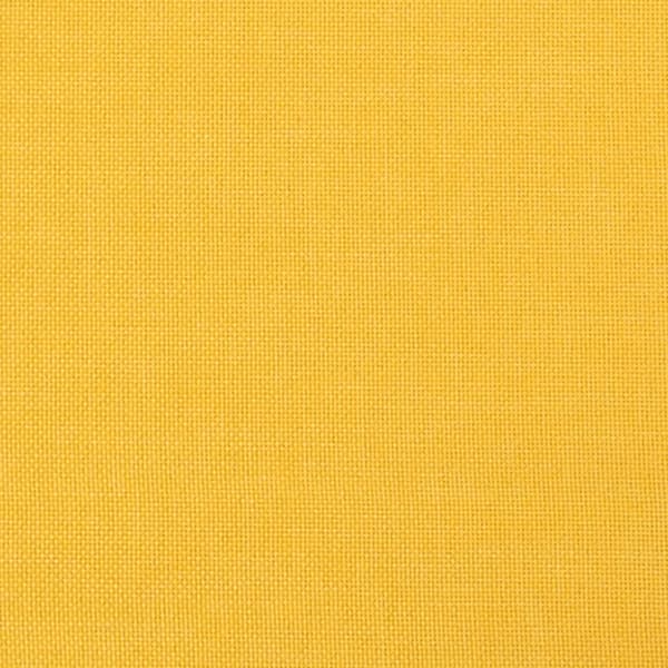 Fotpall ljusgul 60x50x41 cm tyg