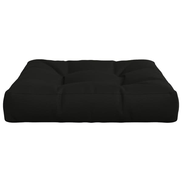 1-delad Sittdyna VIANEN 100% Polyester Svart 60 x 60 x 12 cm