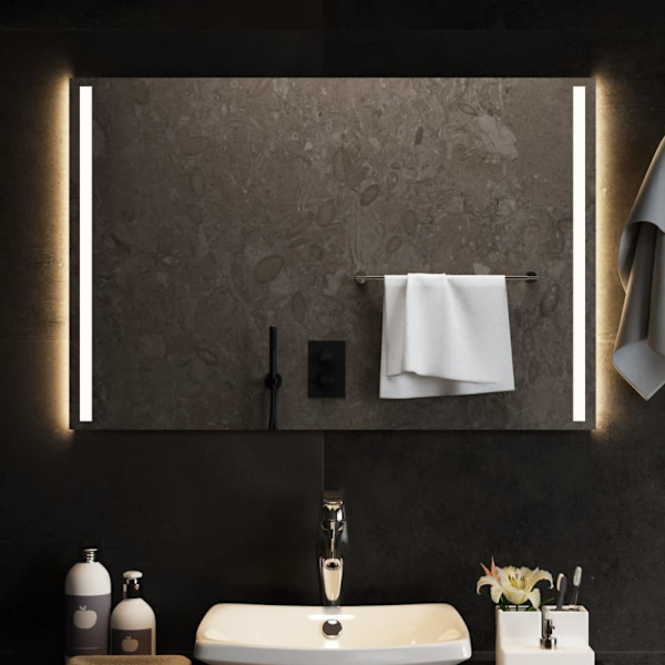Badrumsspegel LED 90x60 cm