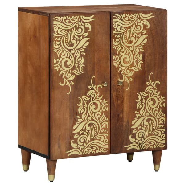 Sideboard Brun 60 x 33 x 75 cm Massivt mangoträ