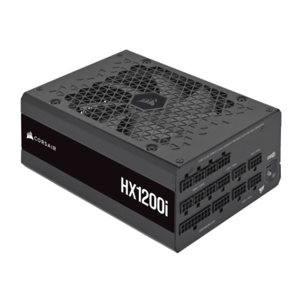 CORSAIR HXi Series HX1200i - nätaggregat - helt modulär, ultralågt ljud - 1200 Watt Svart