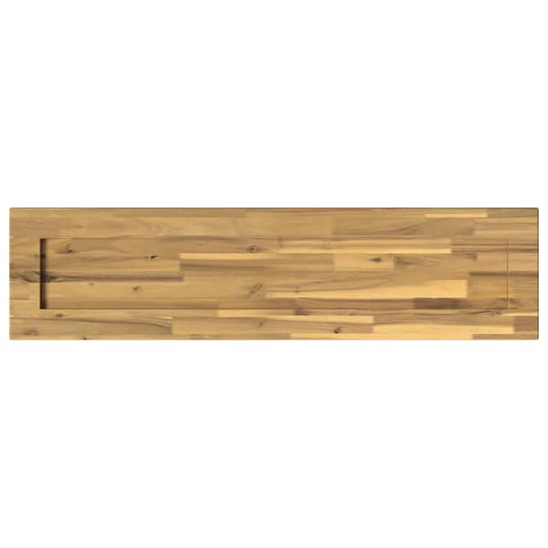 Rektangulärt Bordsskiva 90 x 50 x 3,5 cm Rektangulär Vit