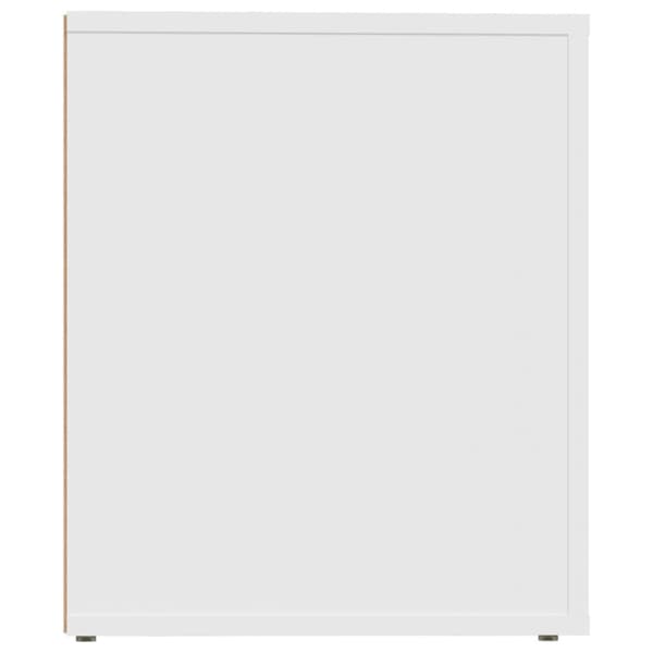 Sängbord 2 st vit 50x39x47 cm