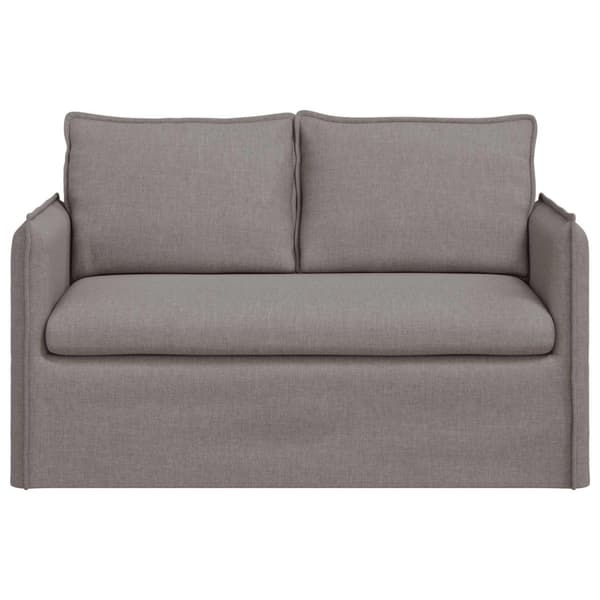 Soffa Taupe 136 x 82 x 85 cm tyg
