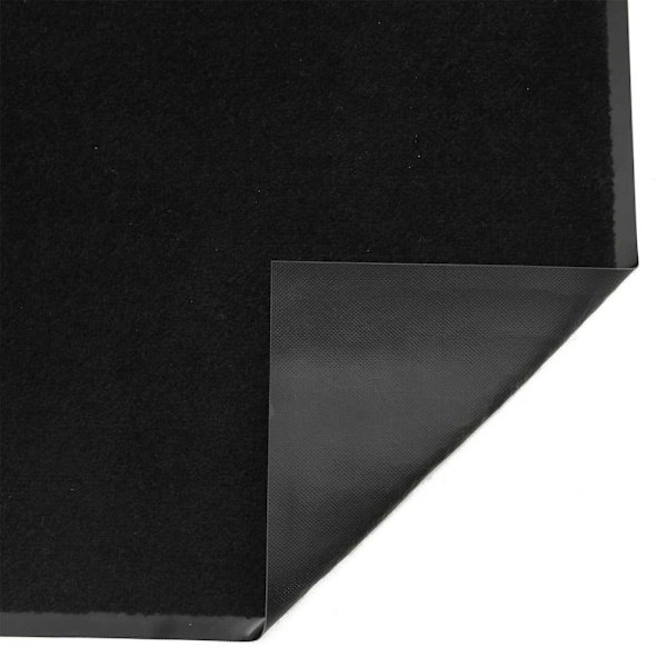Dörrmatta svart 80x120 cm