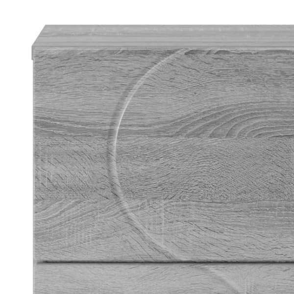 Sideboard Grå Sonoma 33,5 x 34,5 x 75 cm Konstruerat trä