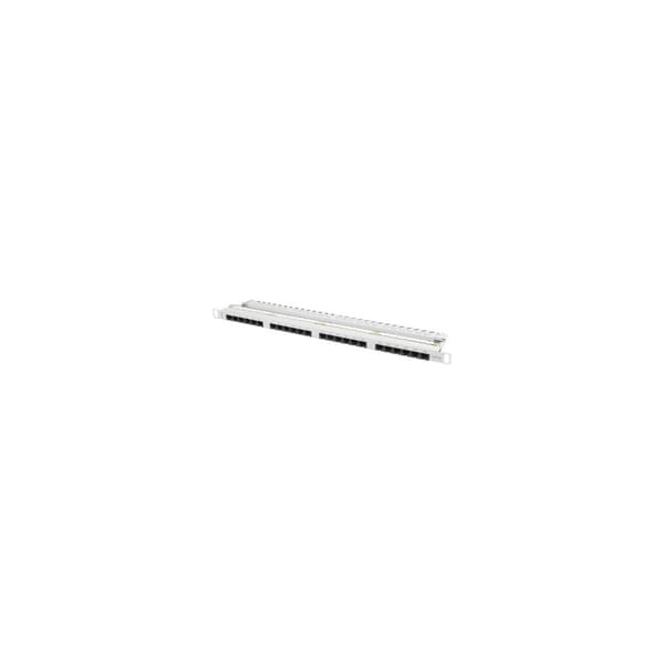 Lanberg PPU6-0024-S - patch-panel - 0.5U - 19"