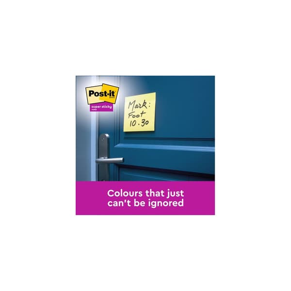 Notes POST-IT SS 76x76mm rec gul 18/fp