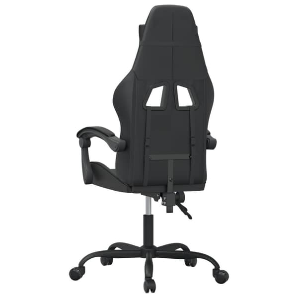 Gamingstol svart konstläder