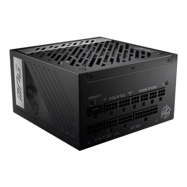 MSI MPG A850G PCIE5 - nätaggregat - 850 Watt Svart