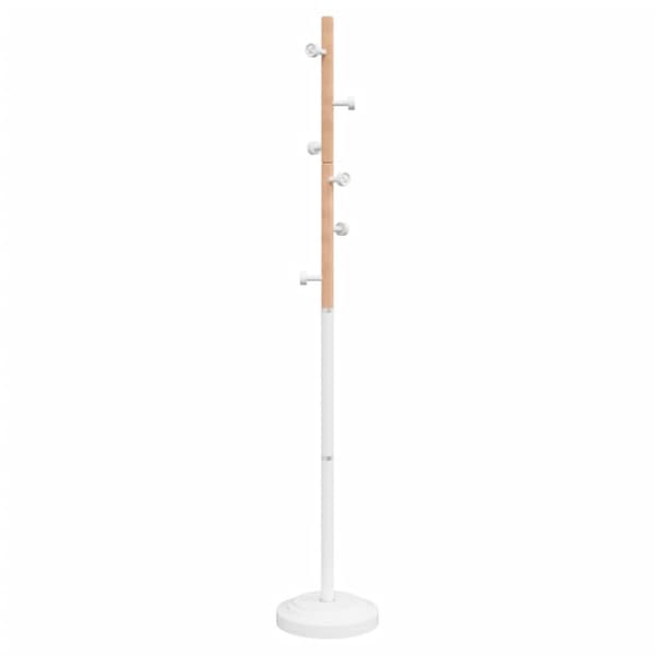 Klädställning vit 177 cm pulverlackerat järn