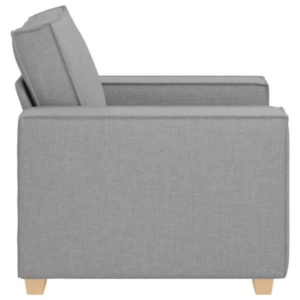 Soffa molngrå 100x78x84 cm tyg