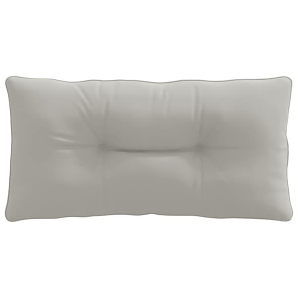 Ryggkudde PUTTEN 100% Polyester Grå 80 x 40 x 10 cm