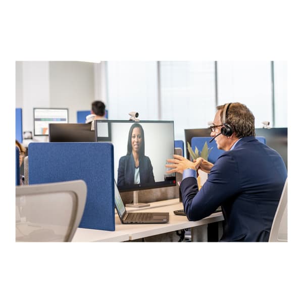 HP Poly Voyager 4320-M - headset - USB-A via Bluetooth-adapter
