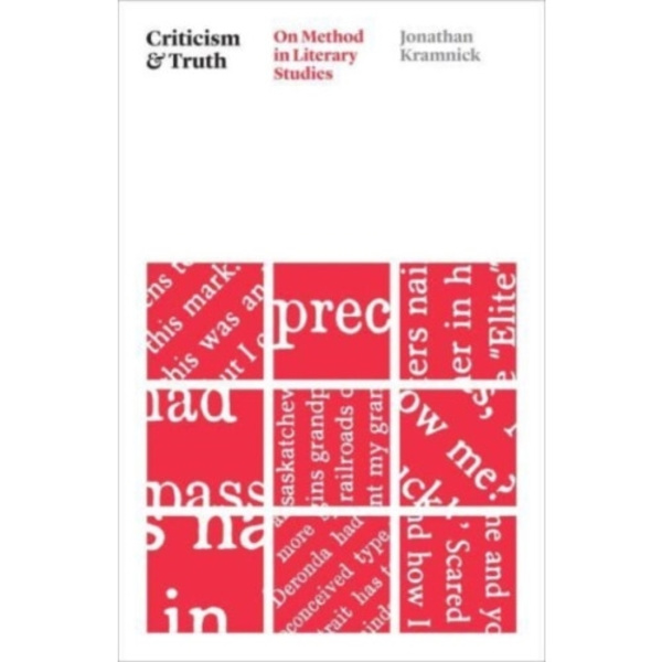 Criticism and Truth (häftad, eng)