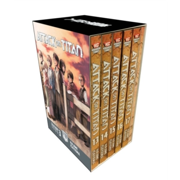 Attack On Titan Season 3 Part 1 Manga Box Set (häftad, eng)