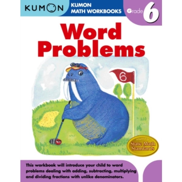Kumon Grade 6 Word Problems (häftad, eng)
