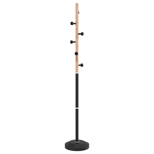 Klädhängare svart 177 cm pulverlackerat järn