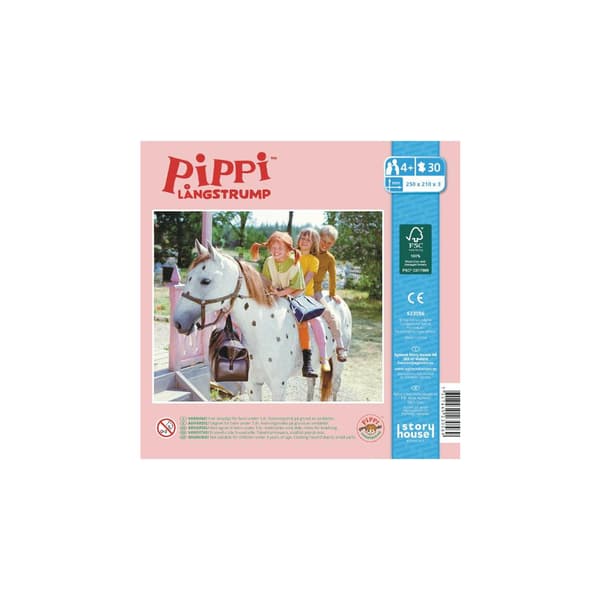 Träpussel Pippi KÄRNAN 30 bitar