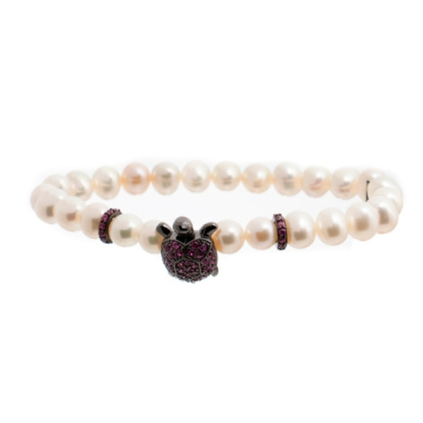 LANCASTER JLABRTRTLE5WH - Bracelet Dam (16MM)