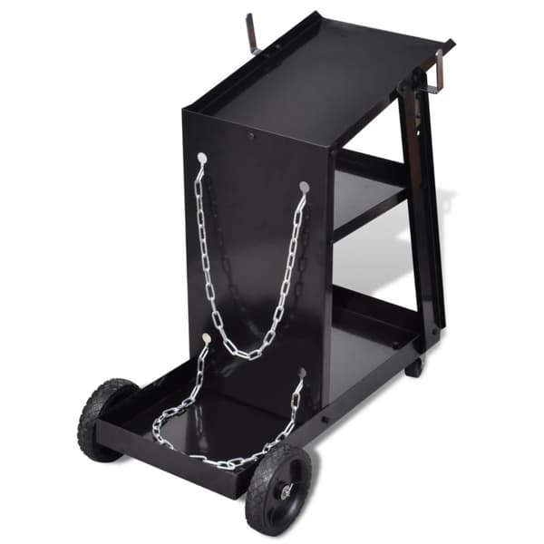 Svetsvagn med 3 hyllor