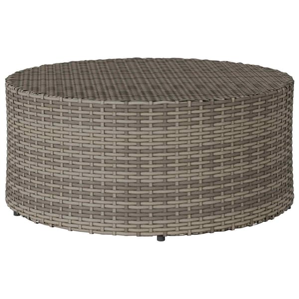 Utomhus Soffbord Grå Ø 68 x 30 cm konstrotting