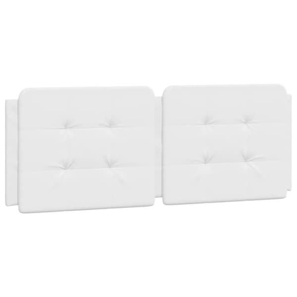 Bed Frame with LED without Mattress "Zadar" White 120x200 cm